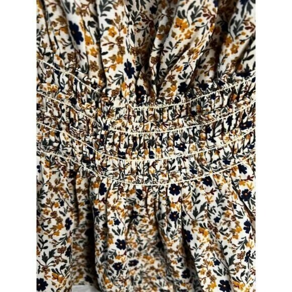 Max Studio Peplum Women Floral Print Top Small NEW - Picture 6 of 7